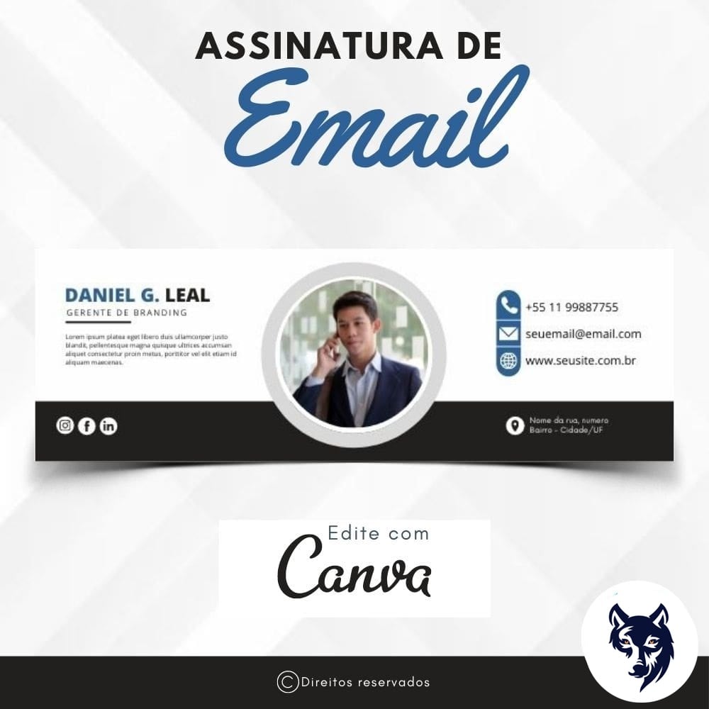 Como Fazer Uma Assinatura De Email Perfeita Canva